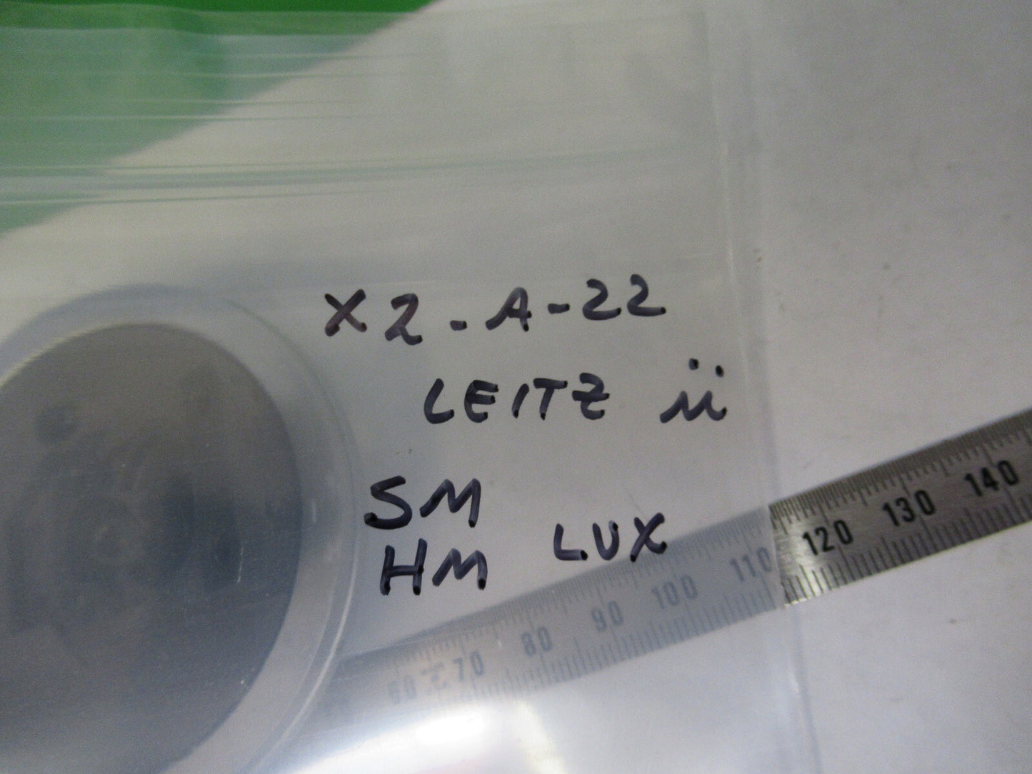 LEITZ WETZLAR GERMANY QUADRUPLE NOSEPIECE MICROSCOPE PART AS PICTURED X2-A-22