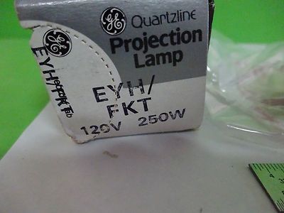 ONE MICROSCOPE LAMP BULB 120V 250W EYH/FKT AS IS BIN#V9