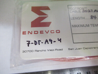 ENDEVCO CABLE TRIAXIAL EXTENTION CABLE for accelerometer AS PICTURED &7-DT-A9-4