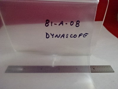Dynascope England Main Bi Convex Lens Microscope Part Optics
