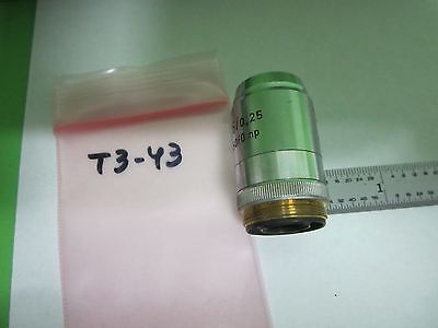 MIKROSKOPTEIL OBJEKTIV REICHERT AUSTRIA EPI 16X OPTICS AS IS BIN#T3-43