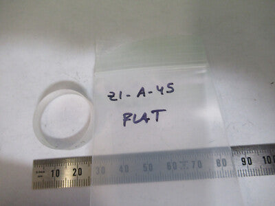 OPTICAL FLAT MINI LENS OPTICS AS PICTURED &Z1-A-45