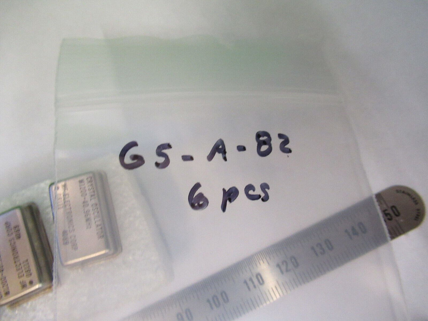LOT 6 EA MF ELECTRONICS QUARTZ OSCILLATOR FREQUENCY 40.96 MHz G5-A-82