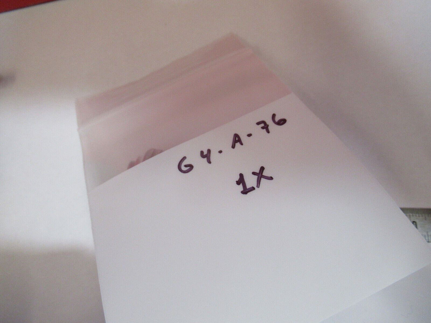 ANTIQUE ERNST LEITZ GERMANY 1X OBJECTIVE MICROSCOPE PART AS PICTURED G4-A-76