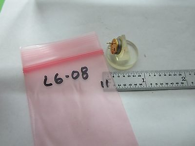 OPTICAL ZERODUR LENS + PRISM + SENSOR for LASER OPTICS AS IS B#L6-08