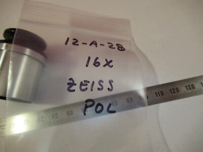 Carl Zeiss AG Jena Germany Polmi Pol Eyepiece Pk 16X Microscope Part AS Pic