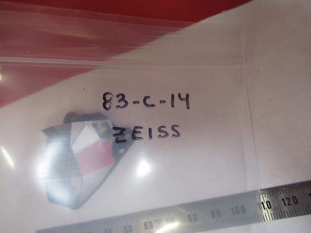 Carl Zeiss AG Germany Large Glass Prism Microscope Part