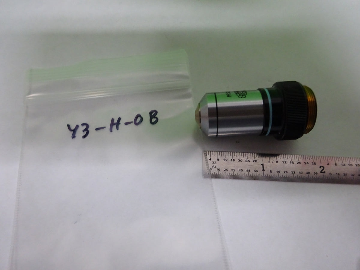 Microscope Part Objective Olympus Japan Hi M100 100X Optics