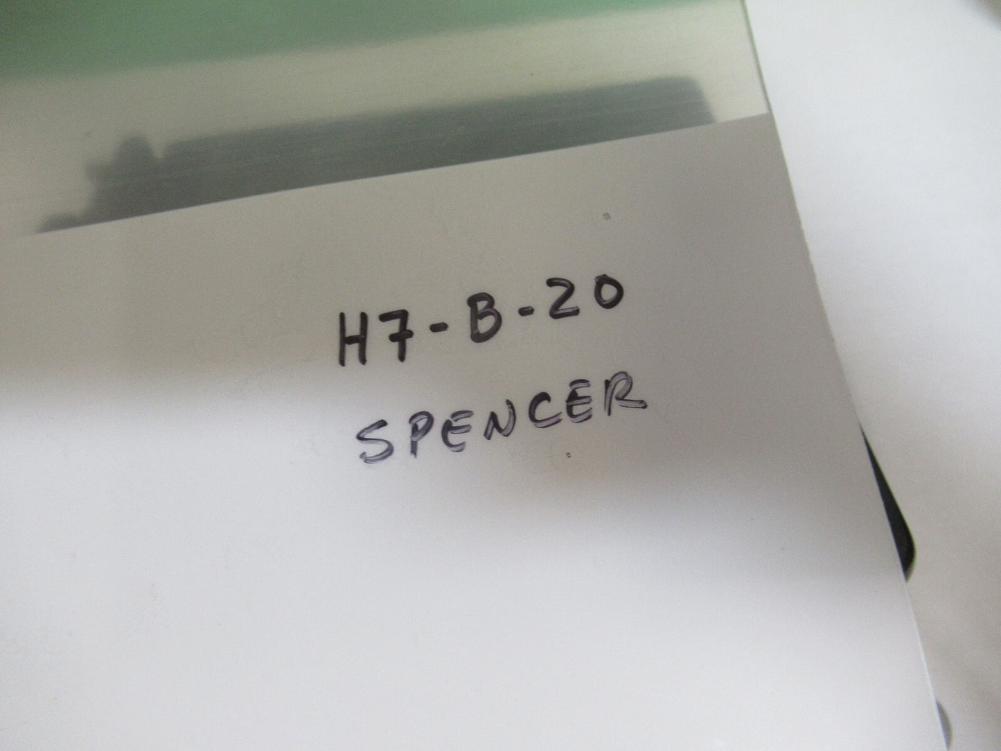 AO SPENCER STAGE XY DIRTY TABLE WORKS OK MICROSCOPE PART AS PICTURED &H7-B-20