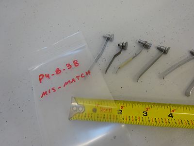 MICROSCOPE PART LOT MISMATCH CLIPS for STAGE TABLE AS IS BIN#P4-B-38