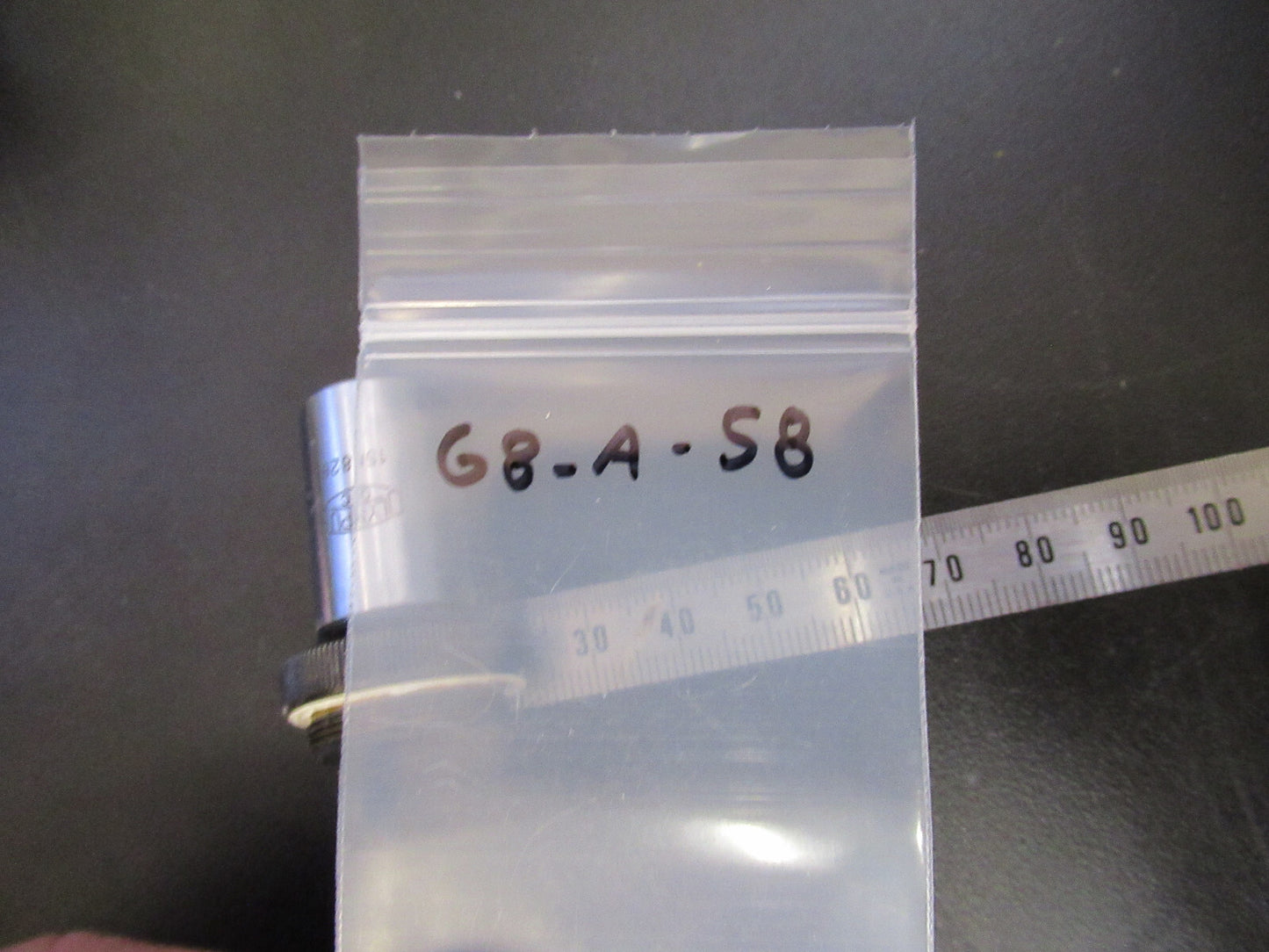 OLYMPUS JAPAN OBJECTIVE C 40X LENS MICROSCOPE PART AS PICTURED G8-A-58