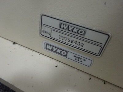 OPTICAL WYKO MANUAL TILT TIP TABLE INTERFEROMETER LASER OPTICS AS IS #LOB3