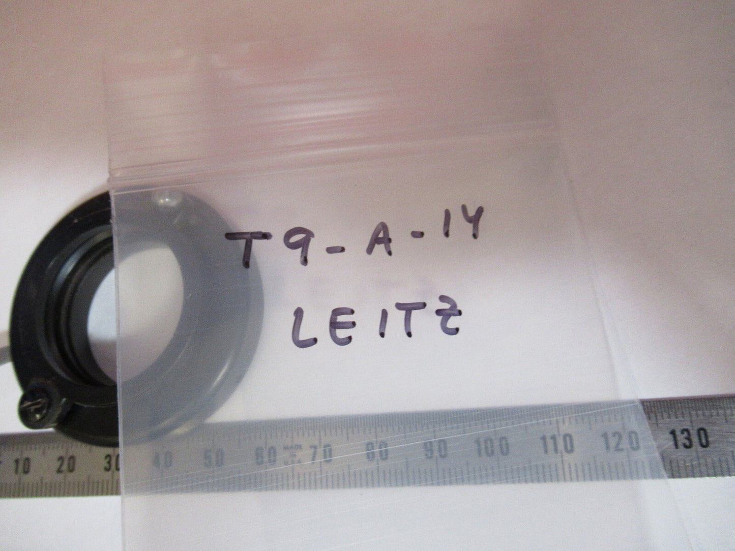 LEITZ WETZLAR GERMANY DIAPHRAGM IRIS OPTICS MICROSCOPE PART AS PICTURED T9-A-14