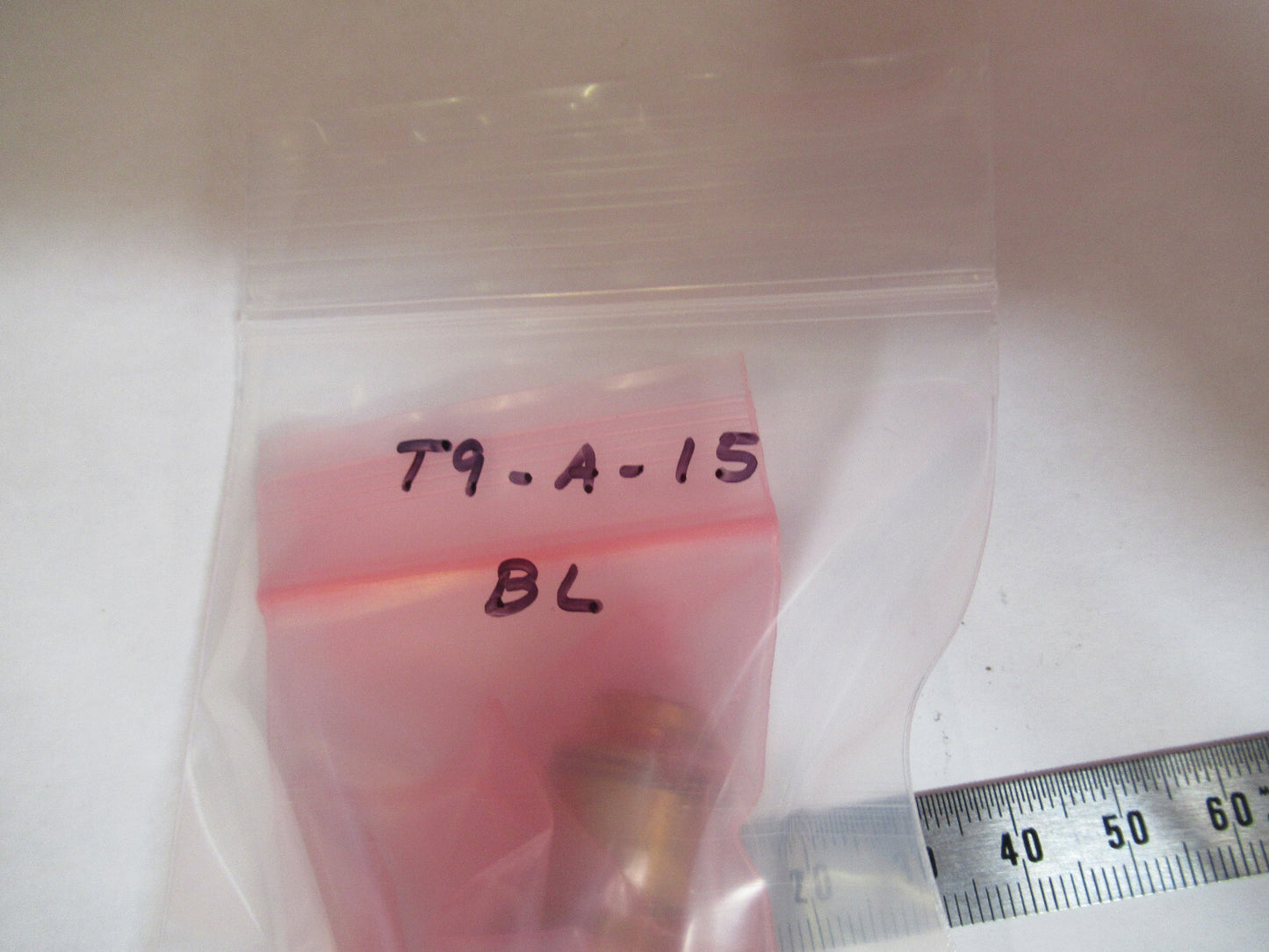 ANTIQUE BRASS BAUSCH LOMB LENS OBJECTIVE MICROSCOPE PART AS PICTURED T9-A-15