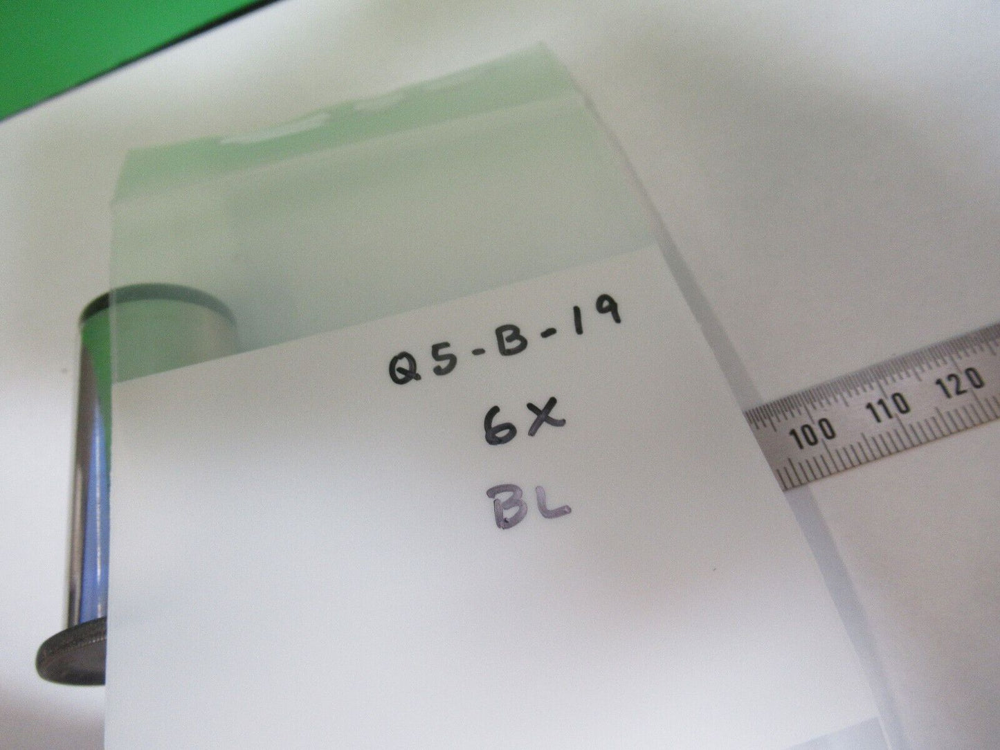 BAUSCH LOMB 6X ANTIQUE OPTICS EYEPIECE MICROSCOPE PART AS PICTURED &Q5-B-19