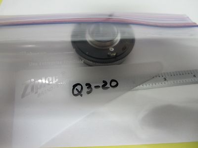 MICROSCOPE CAMERA SHUTTER PRONTOR 125 OPTICS #Q3-20