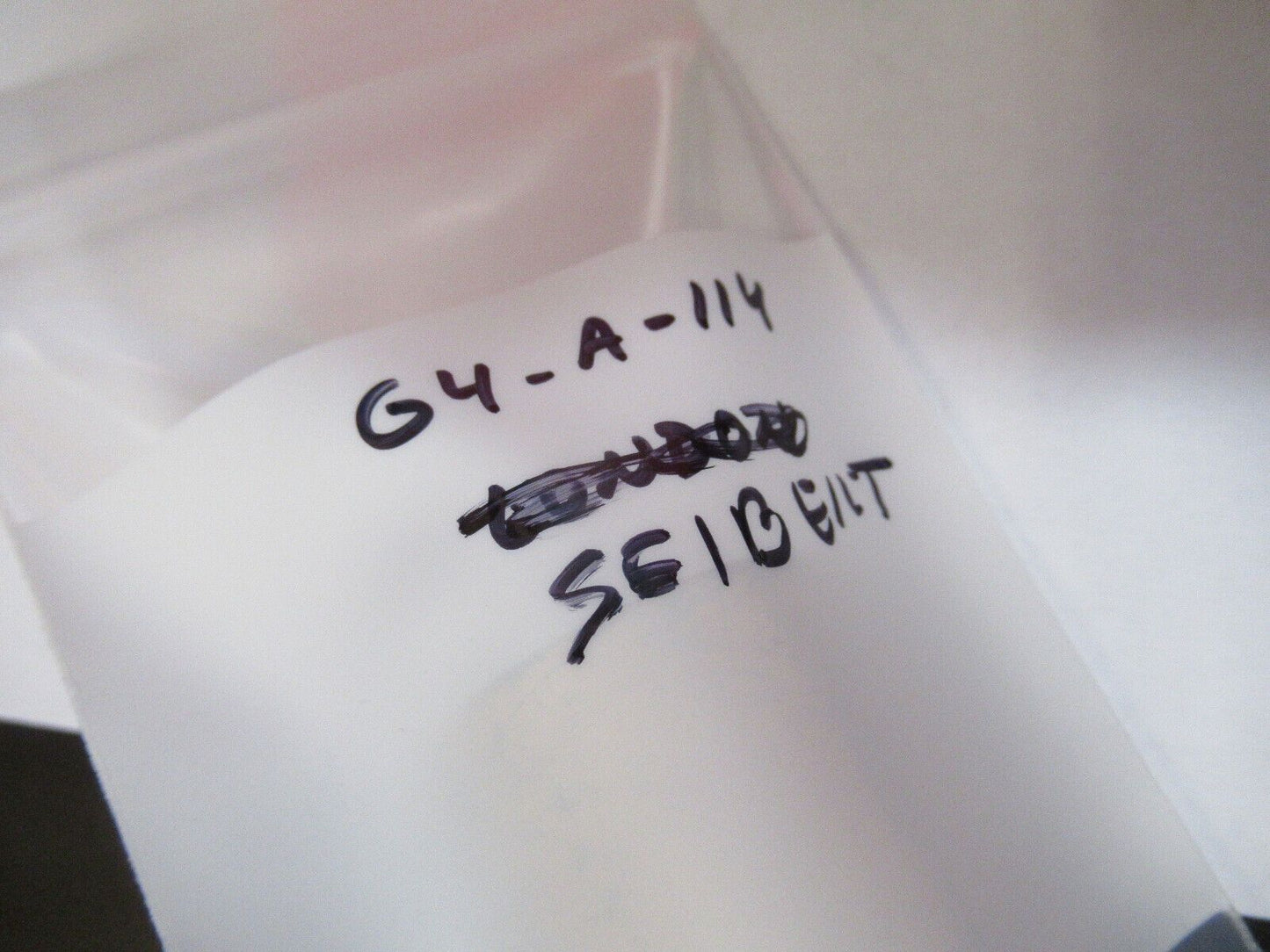 ANTIQUE SEIBERT GERMANY 1/6 OBJECTIVE MICROSCOPE PART AS PICTURED G4-A-114