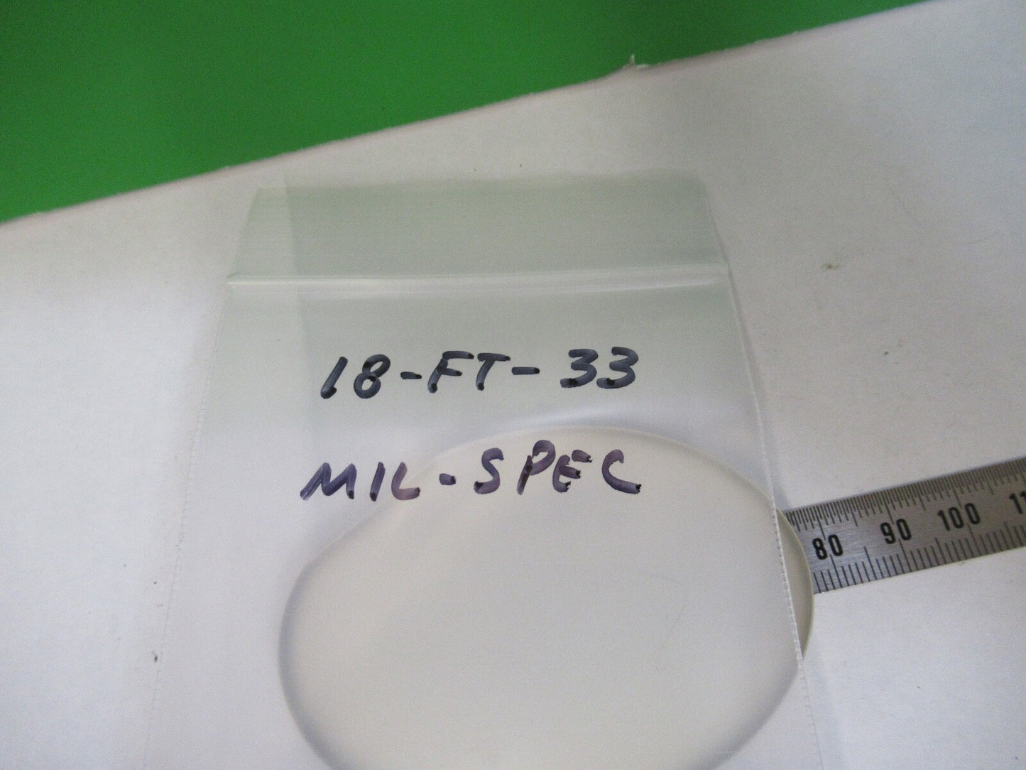 OPTICAL MIL SPEC MIRROR FLAT LASER OPTICS AS PICTURED 18-FT-33