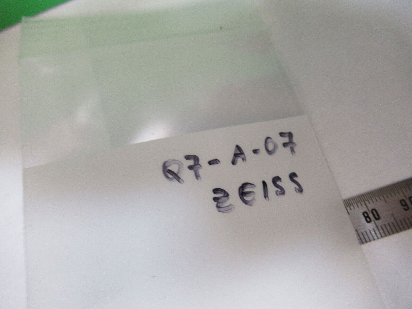 CARL ZEISS OBJECTIVE 1/12 LENS OPTICS MICROSCOPE PART AS PICTURED Q7-A-07