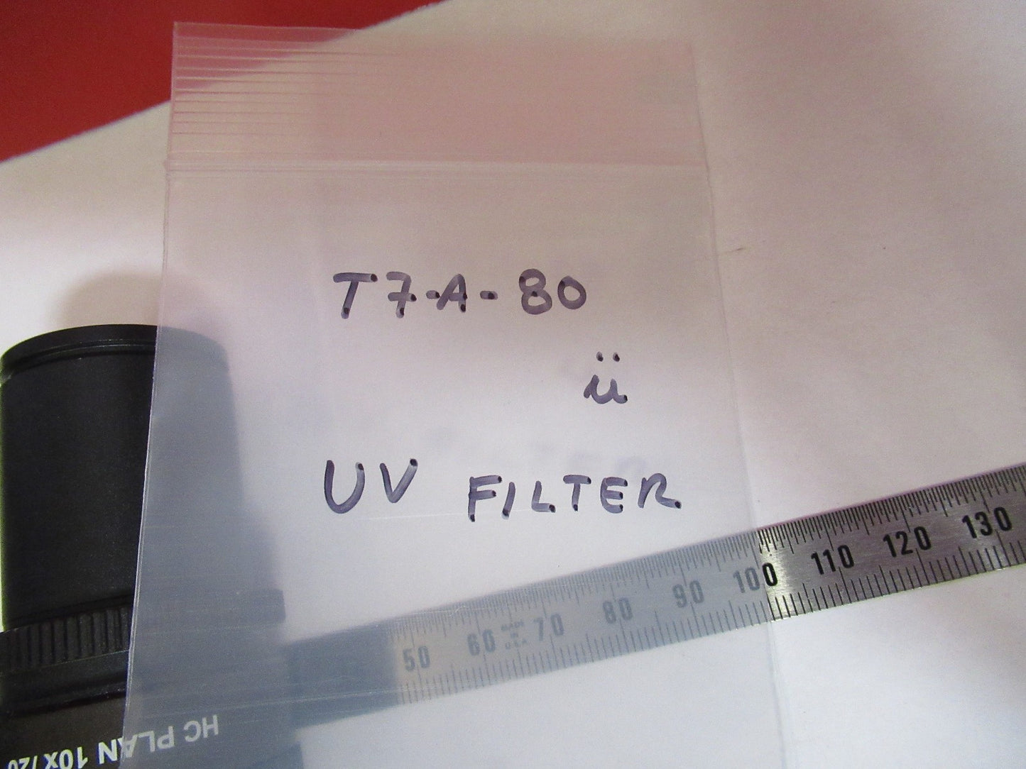 LEICA LEITZ GERMANY DMRB EYEPIECE 507802 MICROSCOPE PART AS PICTURED T7-A-80