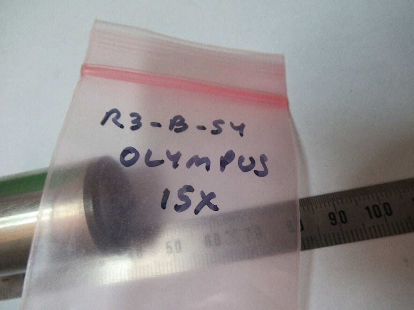 EYEPIECE 15X OCULAR OLYMPUS JAPAN ANTIQUE MICROSCOPE PART AS PICTURED &R3-B-54
