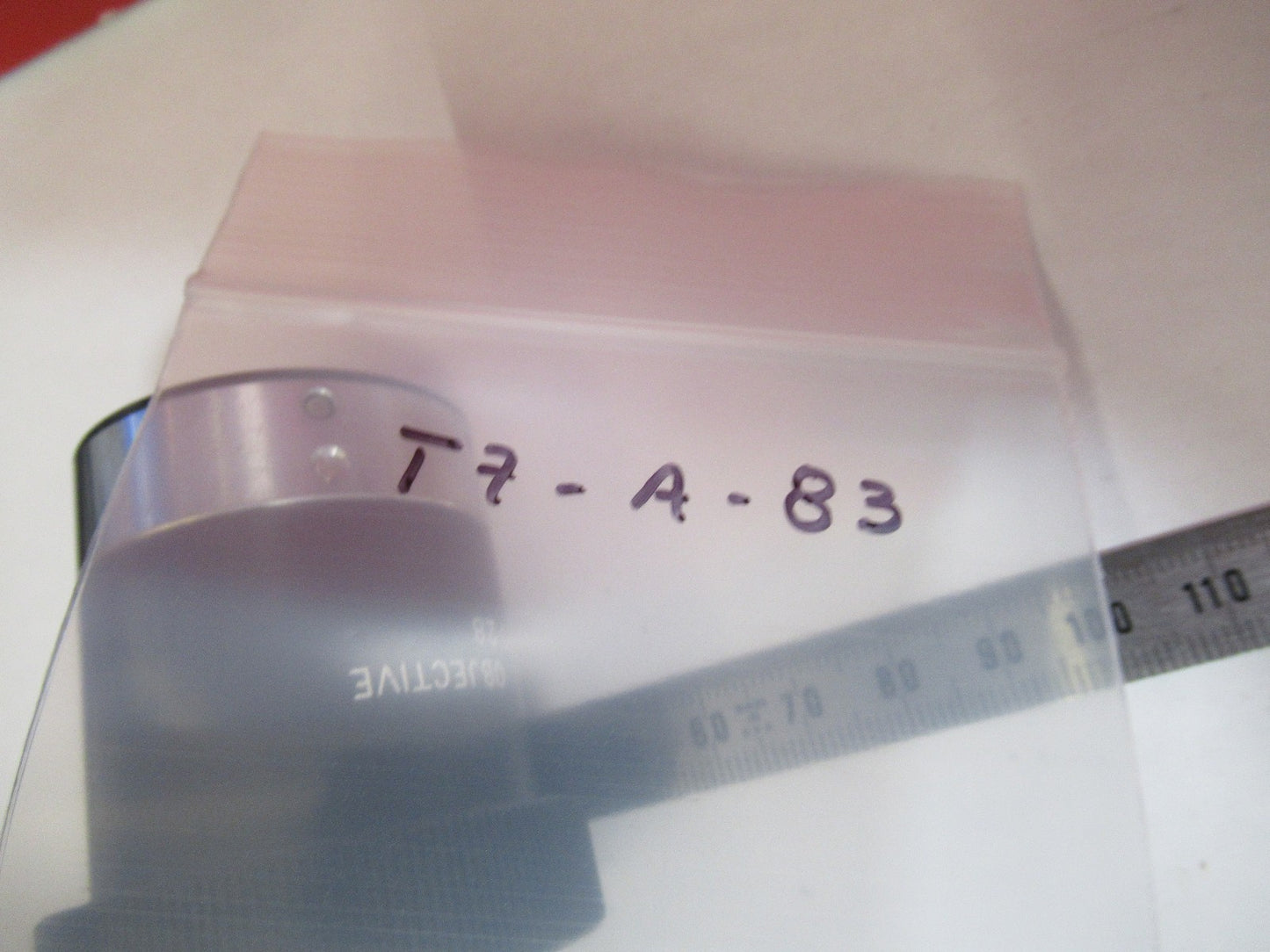 BECK UK REFLECTIVE OBJECTIVE 15X RARE OPTICS MICROSCOPE PART AS PICTURED T7-A-83