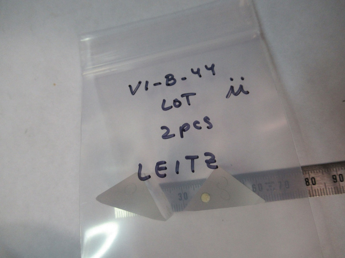 Lot Ernst Leitz Germany Head Optics Glass Prism Microscope Part