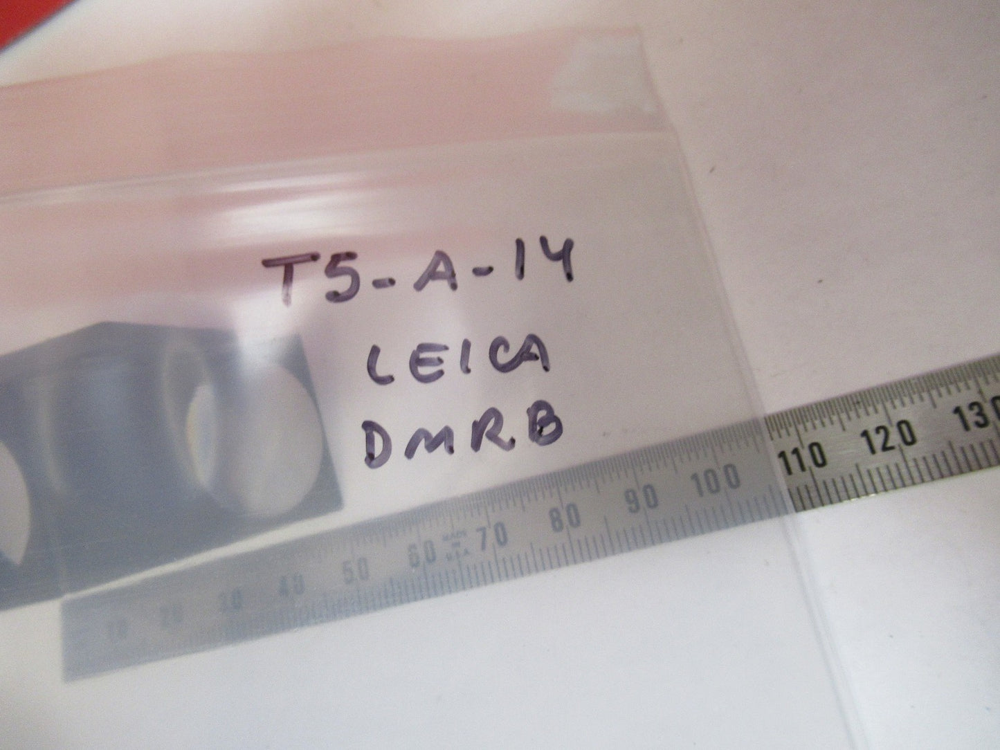 LEICA LEITZ GERMANY DMRB HEAD GLASS PRISM MICROSCOPE PART AS PICTURED T5-A-14
