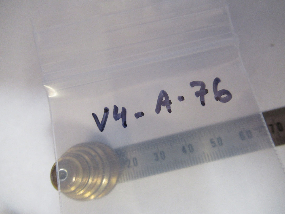 Antique Brass Objective UK London Optics Microscope Part