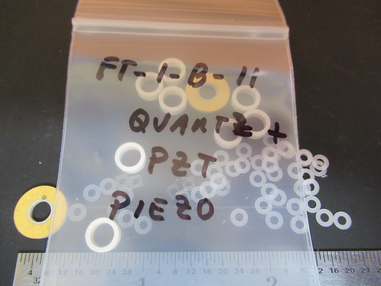 LOT ASSORTED PIEZO QUARTZ PIEZOELECTRIC BLANKS ULTRASONIC SENSOR &FT-1-B-11