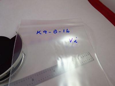MIKROSKOPTEIL LEITZ DEUTSCHLAND IRIS nm mm LOCH 673019 OPTIK WIE BESEHEN BIN#K9-B-16