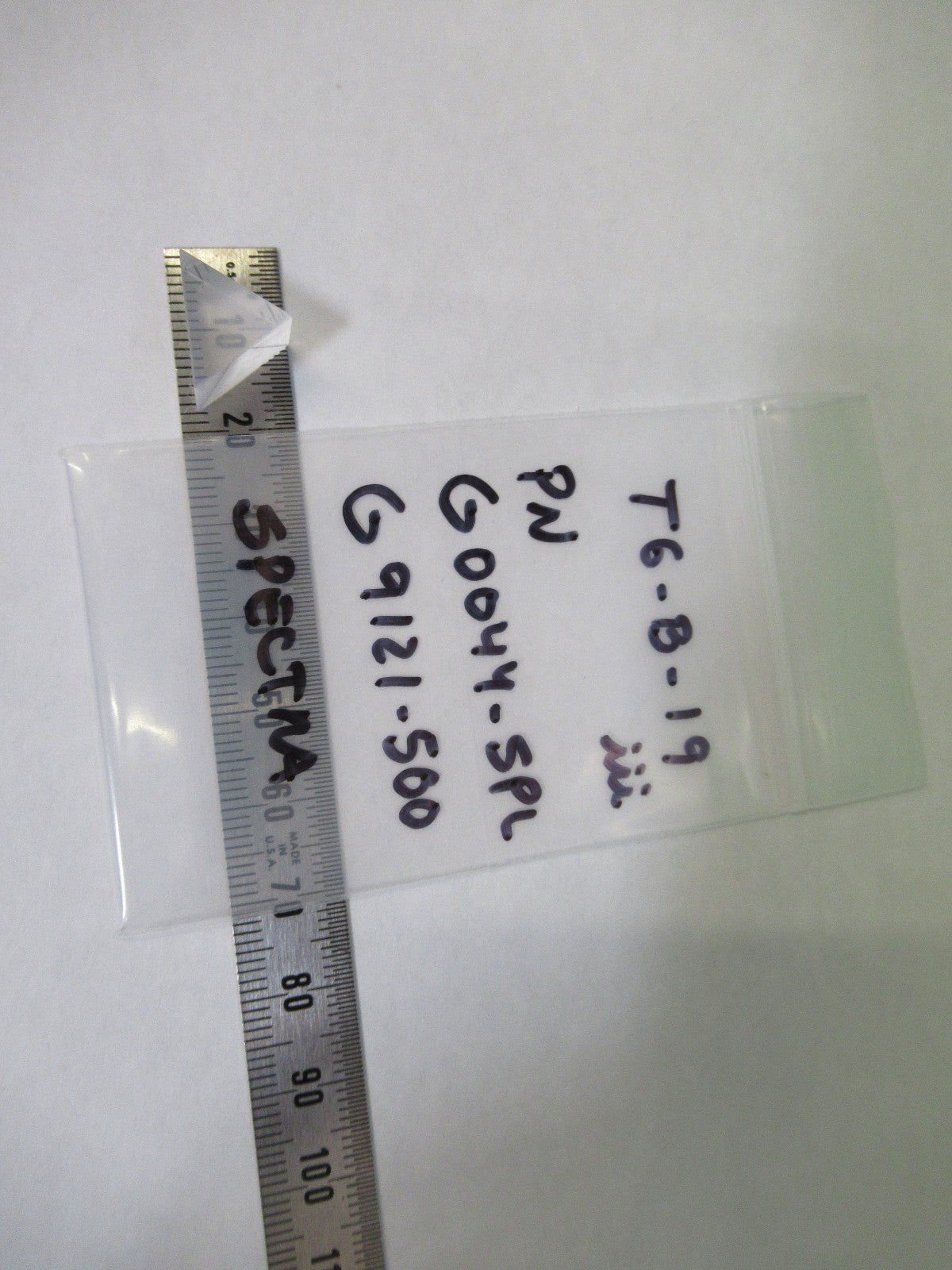 OPTICAL SPECTRA PHYSICS GLASS PRISM G0044 G9121 OPTICS AS PICTURED T6-B-19
