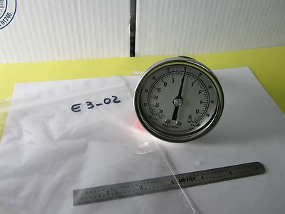 MANOMETER VACUUM + PRESSURE ASHCROFT BIN#E3-02