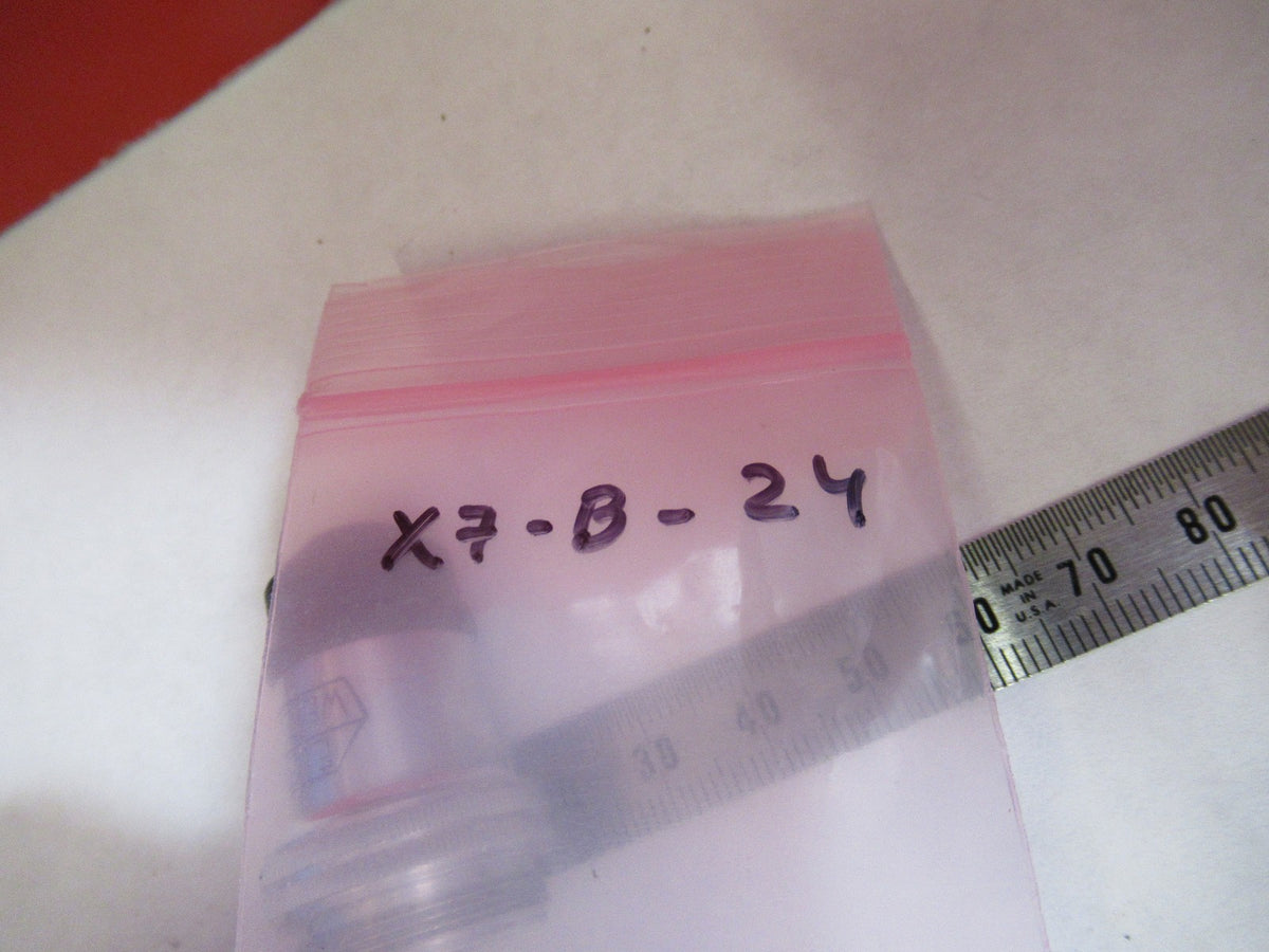 Ernst Leitz Germany "3" 10x Objective Optic Microscope Part