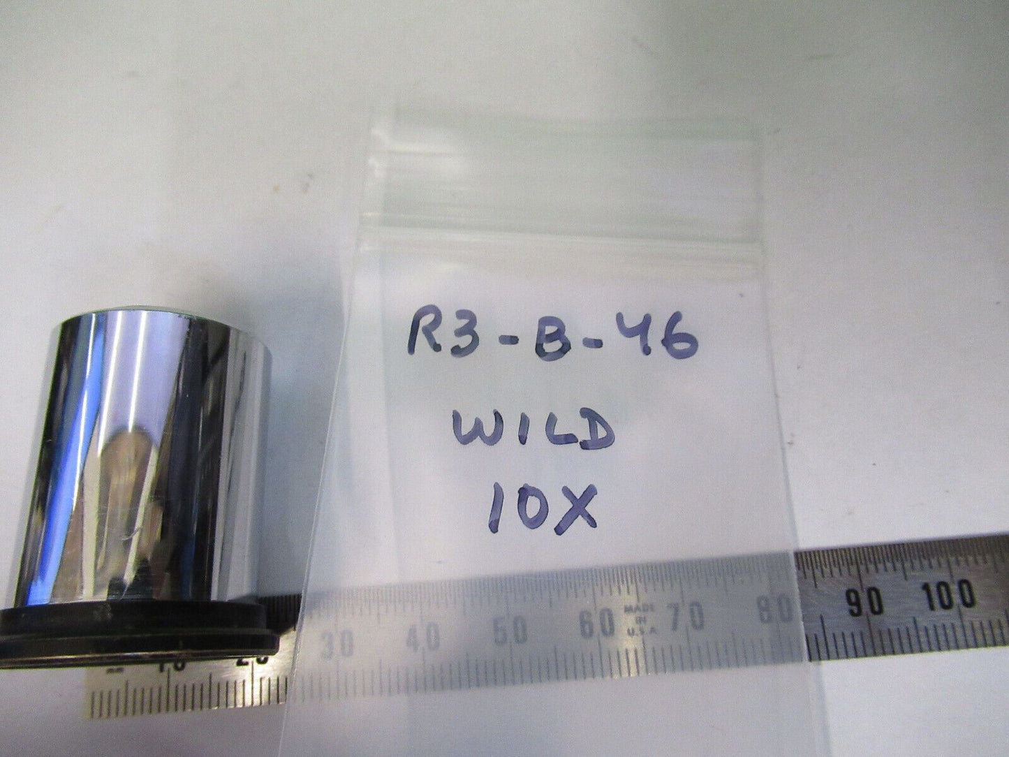 EYEPIECE 10X OCULAR WILD HEERBRUGG SWISS MICROSCOPE PART AS PICTURED &R3-B-46