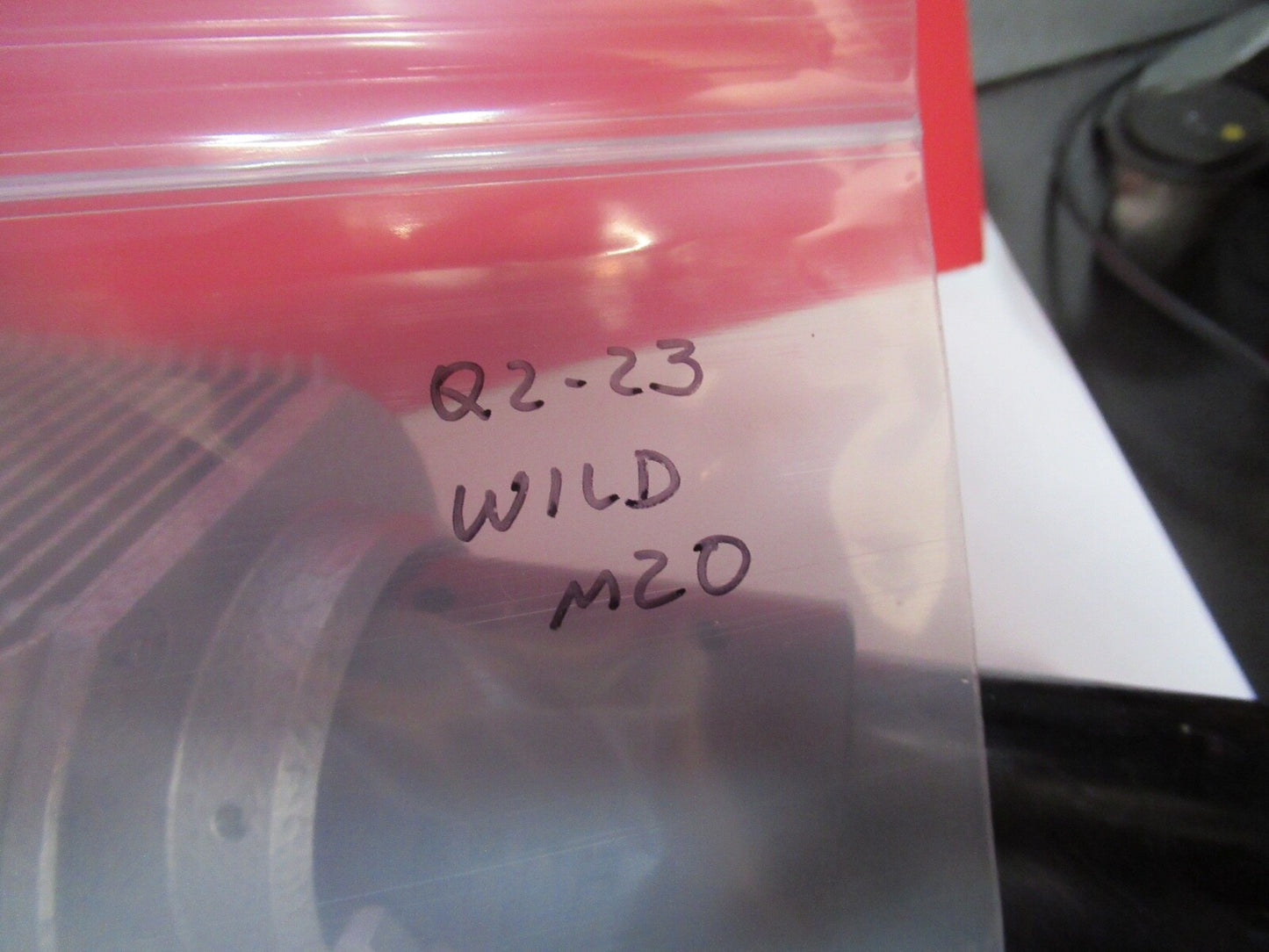 WILD HEERBRUGG SWISS M20 ILLUMINATOR LAMP MICROSCOPE PART AS PICTURED Q2-23