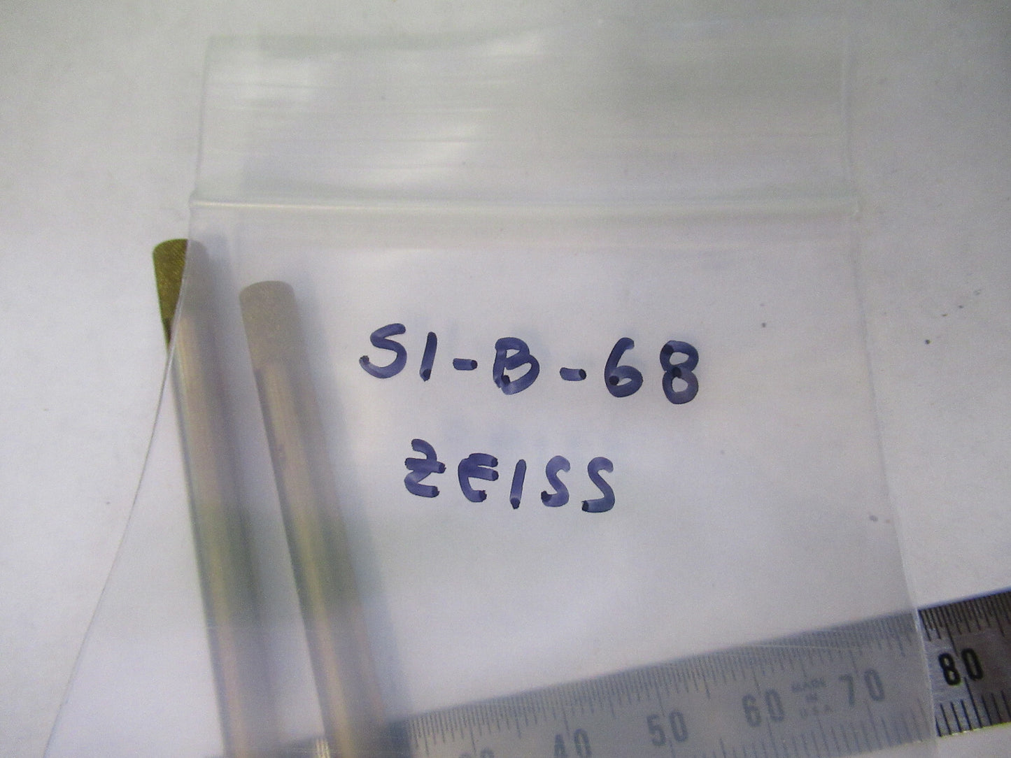 CARL ZEISS SET OF SCREWS for POLARIZATION MICROSCOPE PART PICTURED S1-B-68