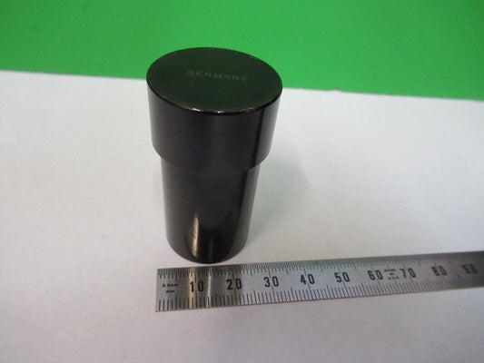 EMPTY BRASS OBJECTIVE CANISTER ZEISS GERMANY MICROSCOPE AS PICTURED Z1-A-228