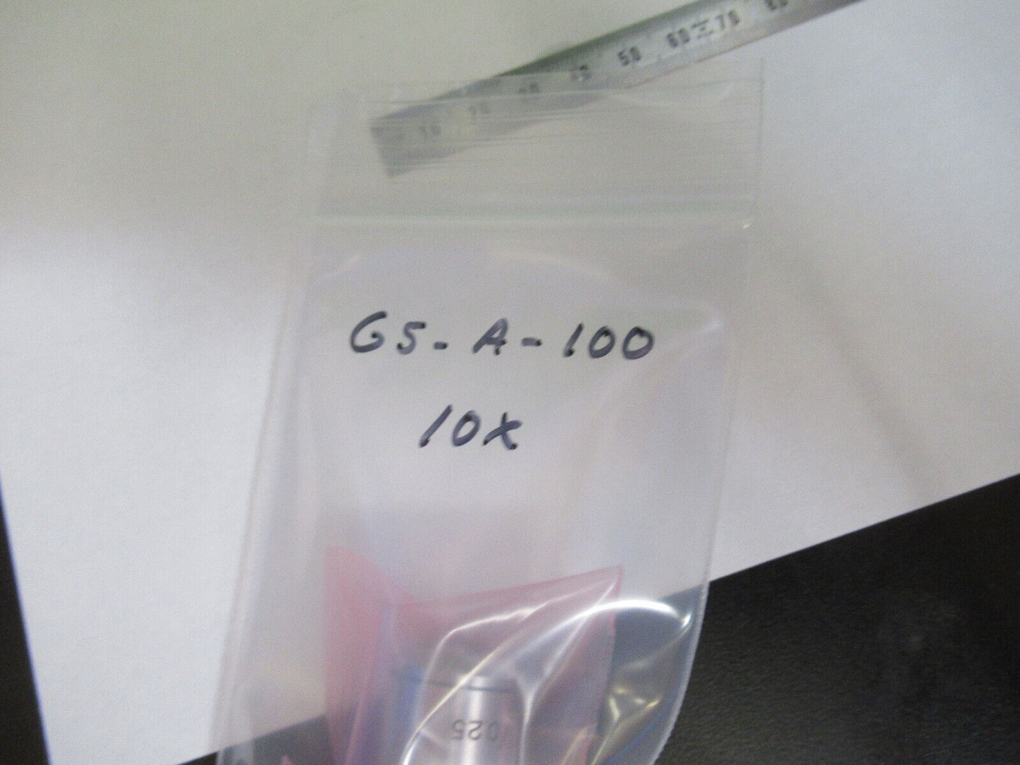 METZ 10X OBJECTIVE LENS MICROSCOPE PART AS PICTURED G5-A-100