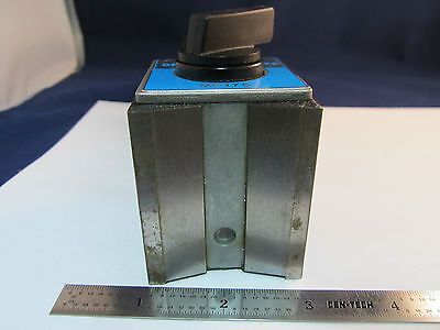 OPTICAL FIXTURE THORLABS MAGNETIC MOUNT + MIRROR AS IS LASER OPTICS i BIN#20