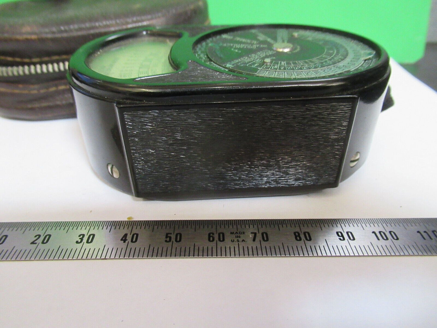FOR PARTS PHOTOGRAPHY LIGHT METER WESTON ANTIQUE OPTICS AS PICTURED W9-B-42