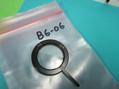 MICROSCOPE PART FILTER LAMBDA /4 QUARTER OPTICS AS PICTURED BIN#B6-06