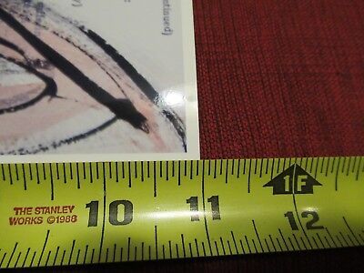 VINTAGE RARE PHOTO of ART of WILLEM DE KOONING DUTCH AMERICAN PAINTER #lob-L