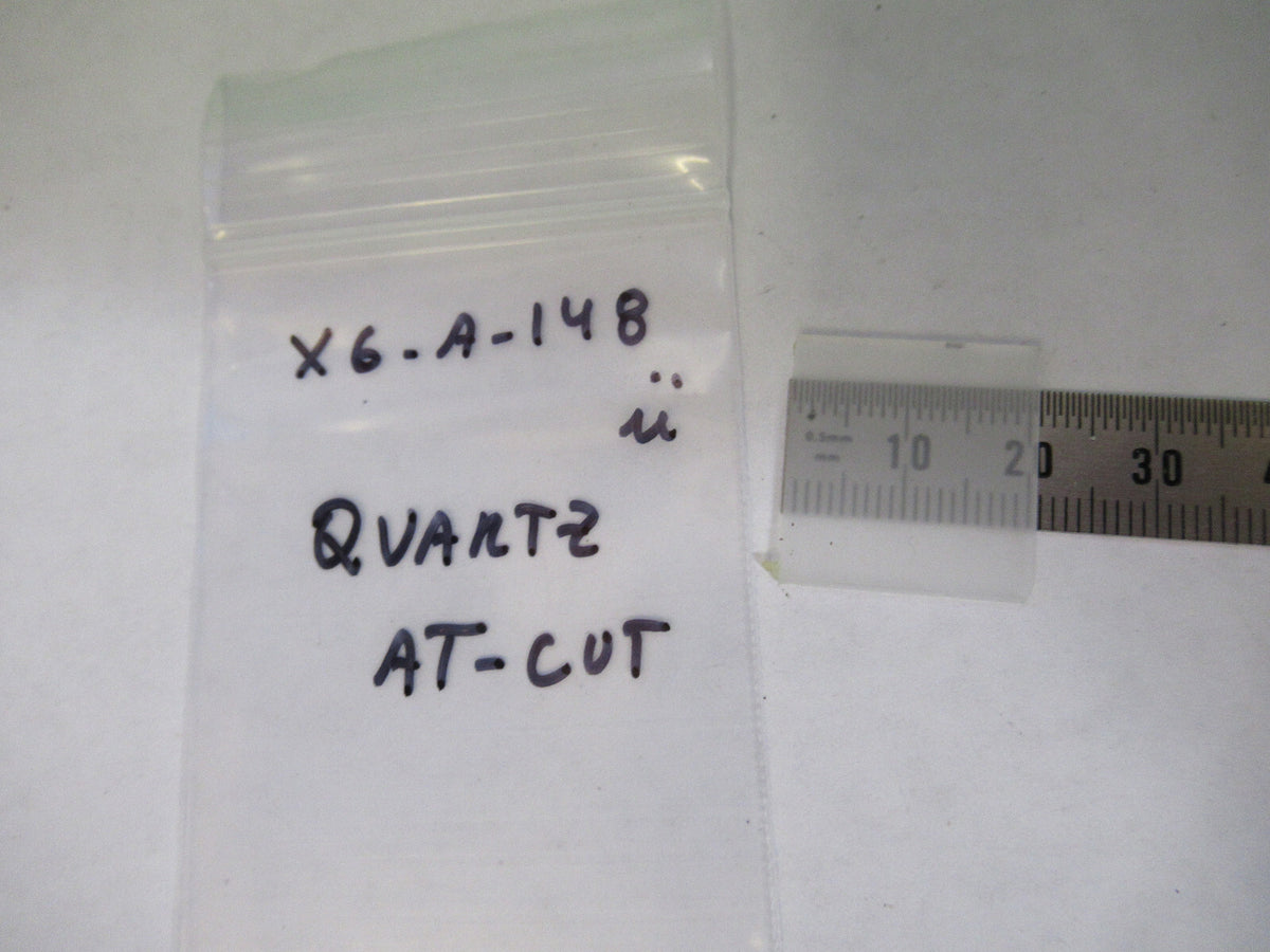 Quartz Synthetic At-cut Piezoelectric Plate