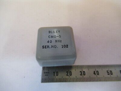 ANTIQUE BLILEY ELECTRIC CMO QUARTZ CRYSTAL RADIO FREQUENCY  AS PICTURED &P9-A-97