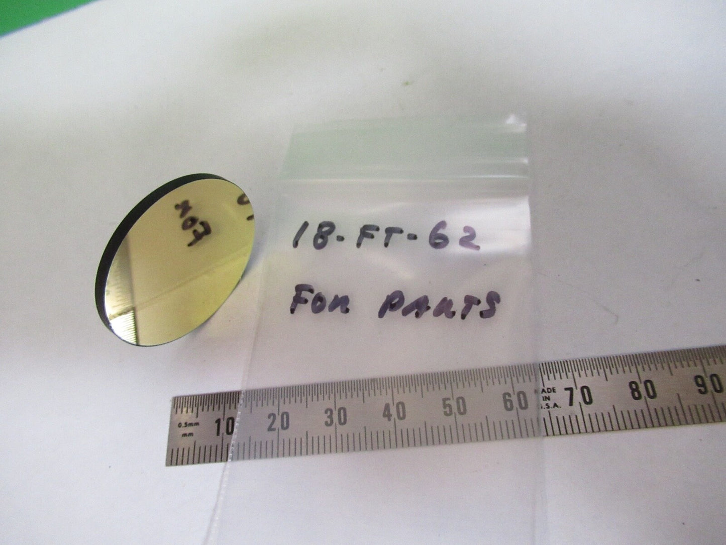 OPTICAL reflector coated mil spec for parts scratches OPTICS AS PIC 18-FT-62