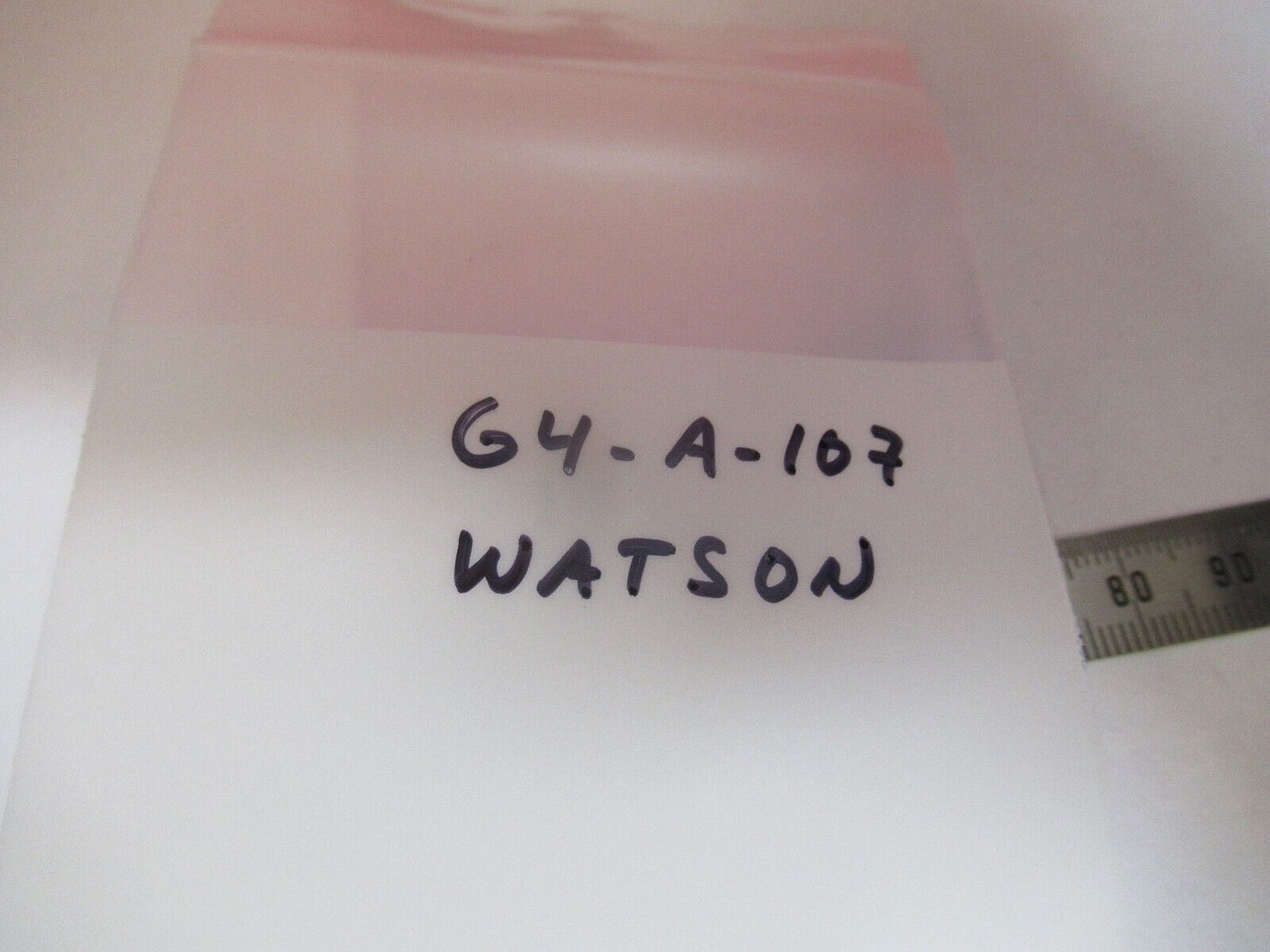 ANTIQUE BRASS WATSON LONDON OBJECTIVE 2 in MICROSCOPE PART AS PICTURED G4-A-107