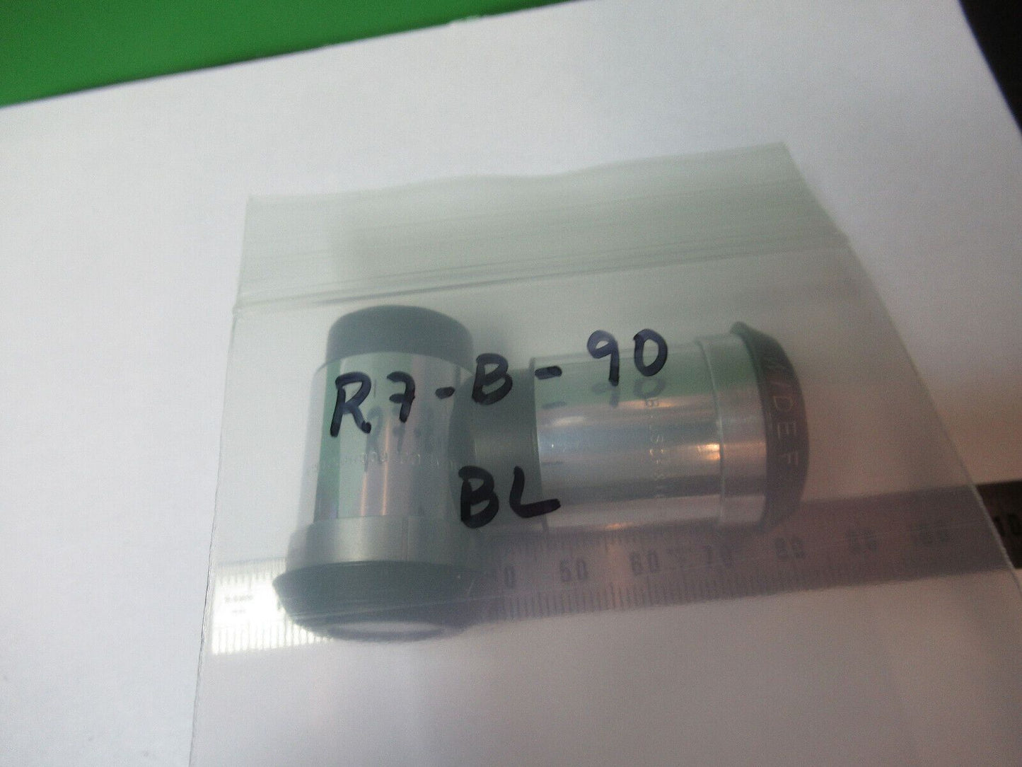 BAUSCH LOMB EYEPIECE PAIR 10X WIDE OPTICS MICROSCOPE PART AS PICTURED #R7-B-90