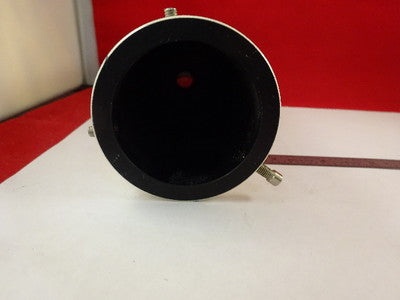 MICROSCOPE PART ZEISS 456004 HUGE TUBE COLLIMATOR LENS OPTICS AS IS #AM-28