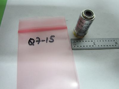 MICROSCOPE PART ZEISS EPIPLAN GERMANY 10X OBJECTIVE OPTICS AS IS BIN#Q7-15
